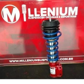 Kit Suspensão Regulavel Slim Renault Clio 1.0 Par Dianteiro - Millenium ...