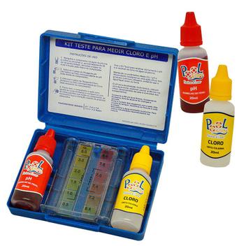 Well2wellness Wassertestgeraet Chlorine and PH with Each 20