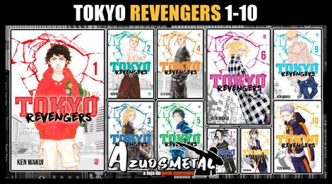 Kit: Mangá Tokyo Revengers Vol.01 ao 06 jbc em Português em