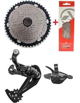 k.t.b.k Kit Transmissão Absolute K7 12v Completo 1x12 Bike Corrente - Kit