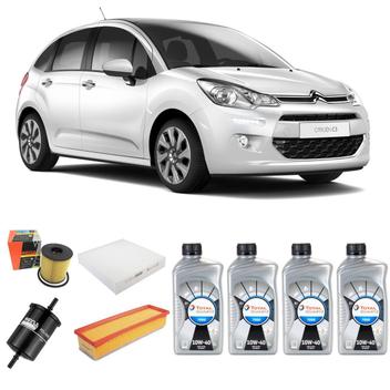 Kit Troca De Oleo 10w40 Citroën C3 1.4 8v Flex 2006 A - TOTAL ...