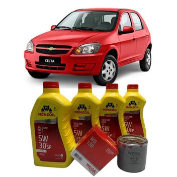 Kit Troca De Oleo E Filtro Gm Celta 5w30 4 Litros + Filtro - MENZOIL ...