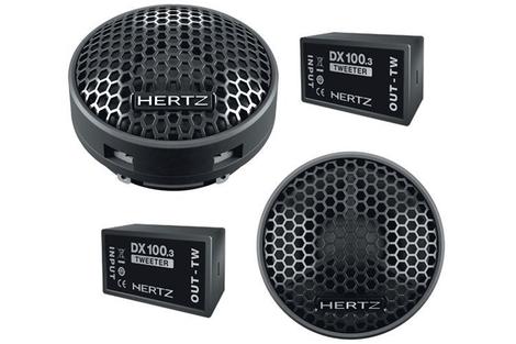 Par De Mini Tweeter Hertz Dieci Dt 24.3 80w Rms Crossover  Jm