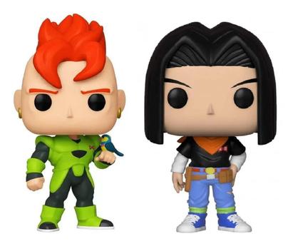 Kits Boneco Dragon Ball Z Android 16 E Android 17- Funko