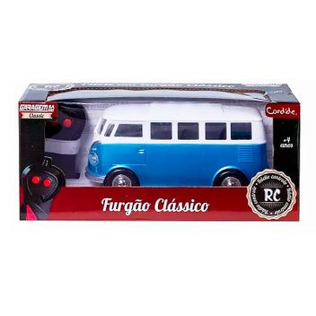 Kombi Clássica de Controle Remoto Azul 3561 - Candide - Carrinho de ...