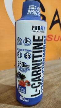 L-Carnitine 480ml Carnitina Líquida 2300 + Chromium Profit - L-Carnitina