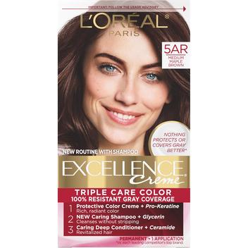 L'Oréal Paris Excellence Creme 5AR - Castanho Médio Maple - Tinta de ...