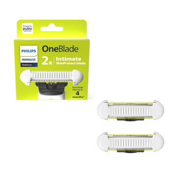 Philips OneBlade SkinProtect Intimate Replacement Blades QP229 50 (2) - Compare Prices & Where To Buy