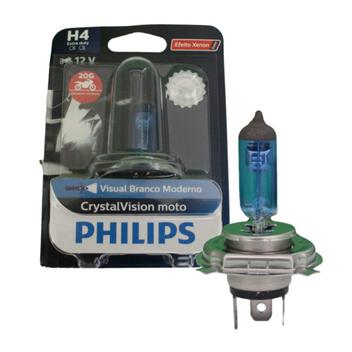Lampada Farol H4 Moto Philips 35/35w Extraduty Original