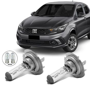 Lâmpada Halógena Original Farol Baixo H7 Fiat Argo Cronos - ShockLight ...