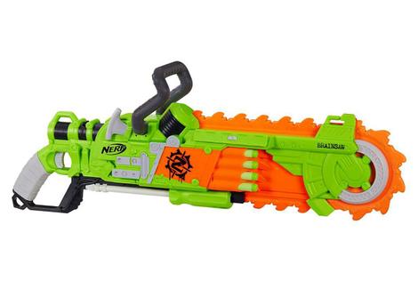 Lançador de Dardos Nerf Zombie Strike Brainsaw - Hasbro