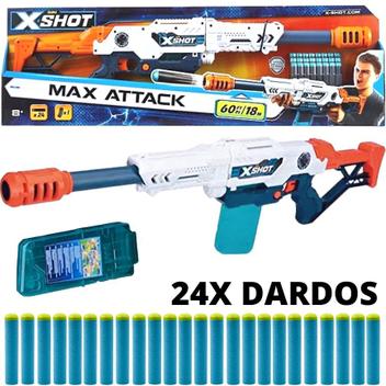 Lançador De Dardos X-shot Max Attack Sniper Rifle Candide