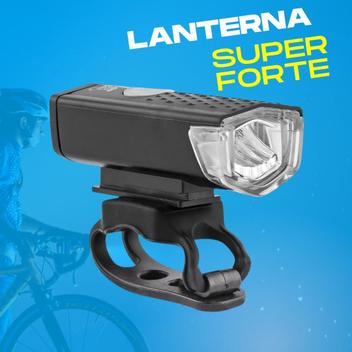 Lanterna Forte Recarregavel Farol Bike Cicicleta Led - Ecooda ...