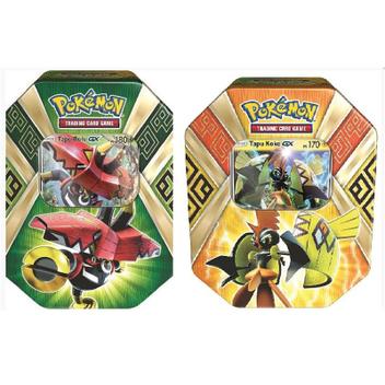 Card Game Pokémon Tcg Box Sol E Lua Tapu Koko Lacrada Copag - Deck de  Cartas - Magazine Luiza