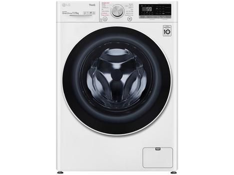 Lavadora de Roupa Lava e Seca 13 Kg Frontal Branco Smart Vc4 Com Inteligência Artificial Aidd LG - 220v - Cv5013wc4a