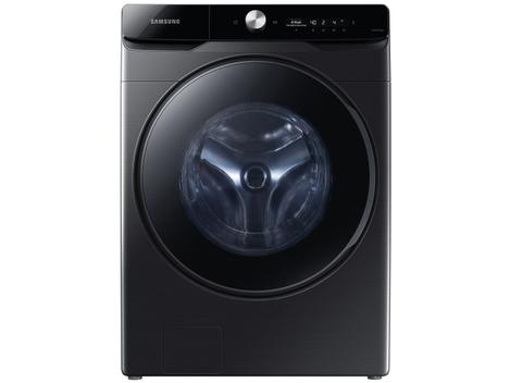 Lavadora de Roupa Lava e Seca 18 Kg Frontal Preto Smart Ai Wash Samsung - 220v - Wd18t6500gvfaz