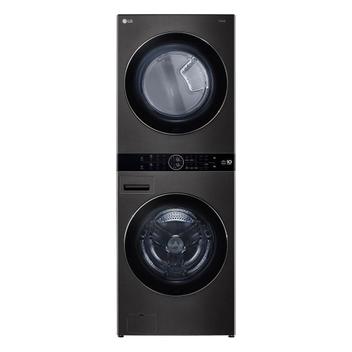 Lavadora de Roupa Lava e Seca 17 Kg Frontal Preto/aço Escovado Washtower Aidd LG - 220v - Wk17bs6a