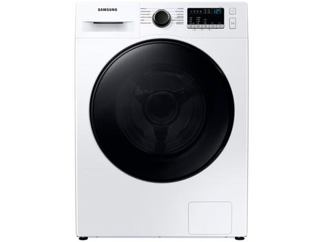 Lavadora de Roupa 11 Kg Frontal Branco Digital Inverter Porta Black Samsung - 220v - Ww11t4040befaz