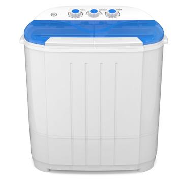 LAVAセット Lavadora Portátil Zynkez 6,35kg - Centrifuga 2,27kg - Mini Máquina