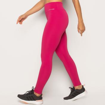 Legging Básica de Poliamida Rosa Vitamina - Livre e Leve - Calça