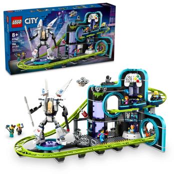 Lego City Parque De Montanha Russa Robot World - 60421 Lego