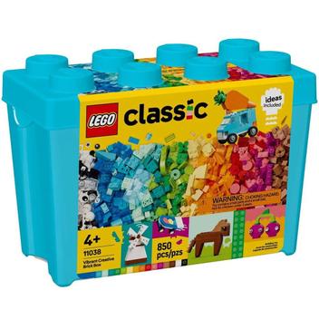 Lego classic 11038 caixa de pecas criativas vibrantes - Brinquedos