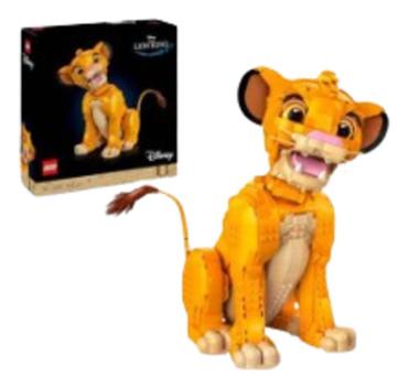 Lego Disney 43247 O Jovem Simba Brinquedos de Montar e