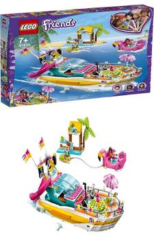 Lego Friends Barco De Festa 640 Pe as 41433 Brinquedos de Montar