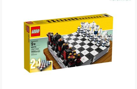 Lego Jogo Xadrez E Dama - 40174 - Brinquedos de Montar e Desmontar -  Magazine Luiza