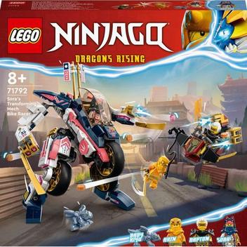 新品タグ付き:Nala Cactas all in one Lego Ninjago 71792 - Moto De Corrida Mutável De Sora 384 Pçs