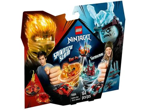 Lego ninjago spinjitzu kai vs samurai 70684 - Brinquedos de Montar