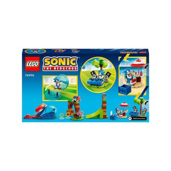 Revisão do desafio da esfera de velocidade de LEGO Sonic 76990 Sonic