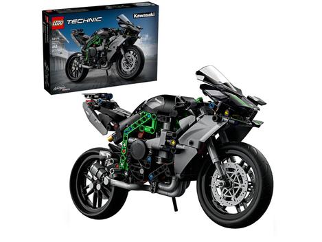 LEGO Technic Motocicleta Kawasaki Ninja H2R - 42170 643 Peças