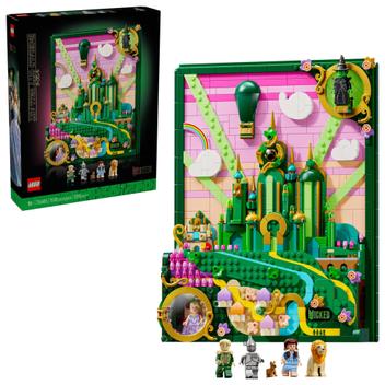 Lego Wicked Arte De Parede De Emerald City 75685 - Brinquedos de