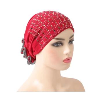 Turbante Chapéu Feminino Indiano Elástico Fechado Estiloso | Brasil - Foto 7