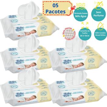 Lenço Umedecido Baby Bin RN Kit 5 Pacotes - Toalha Umedecida - Magazine ...