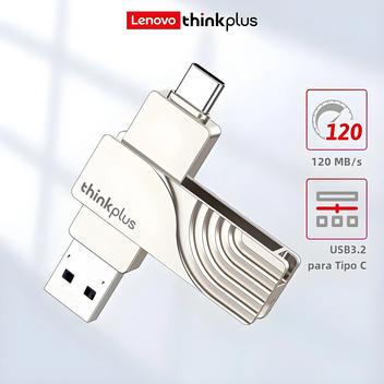 Lenovo ThinkPlus USB Flash Drive 32GB 64GB Tipo a Tipo C Para PC ...
