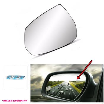 Lente De Retrovisor Lado Direito Grande Metalizado Fiat Uno Ate 2021 ...
