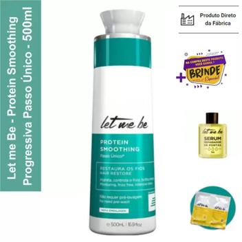 Let Me Be Escova Progressiva Ml Serum Kit De Tratamento Para Cabelos Magazine Luiza