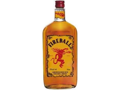 Licor Fireball Whisky com Canela Red Hot 750ml - 