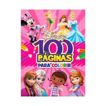 Livro 100 Páginas para Colorir Disney - Princesas - Com Atividades  Educativas - - Livro de Colorir - Magazine Luiza