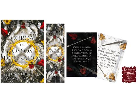 最高の Cinzas e Sangue Dourados Ossos de Coroa A Livro - L Jennifer 文学・小説