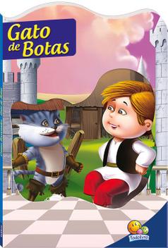 LIVRO CAPA DURA O GATO DE BOTAS - Montresor - Roupas e brinquedos