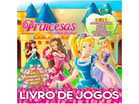 Livro de Jogos Princesas - Livros de Literatura Infantil - Magazine Luiza