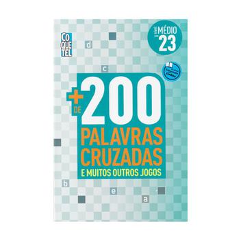 Kit 2 Livros PALAVRAS CRUZADAS Coquetel e Caras 180 Páginas de Passatempo Jogos  PALAVRAS CRUZADAS Palavras Cruzadas Coquetel 82 páginas e Palavras Cruzdas  Editora CARAS 98 páginas