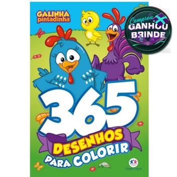 Livro Galinha Pintadinha - 365 Desenhos para Colorir Crianças Filhos  Infantil Ciranda História Brincar Pintar Colorir - Outros Livros - Magazine  Luiza