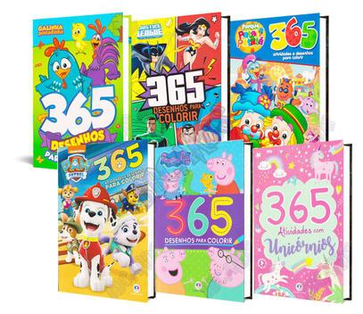 Livro Infantil 365 Atividades E Desenhos Colorir Peppa Pig na Americanas  Empresas