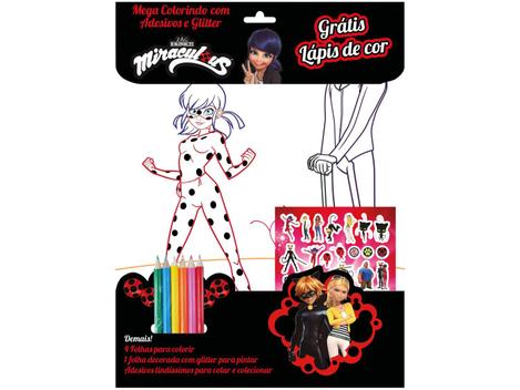 Comprar Livro Adesivos e Atividades Miraculous Ladybug