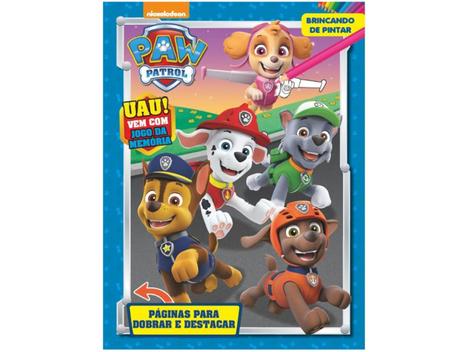 Livro para Colorir Patrulha Canina Brincando de Pintar - Livros de ...