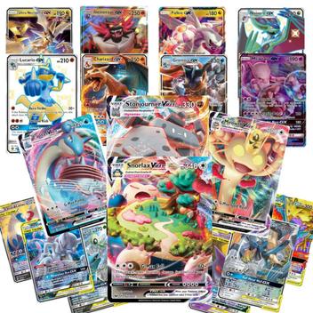 Lote Pokemon 5 Cartinhas VMax Sem Repeticoes Lendaria Rara - Deck de Cartas  - Magazine Luiza